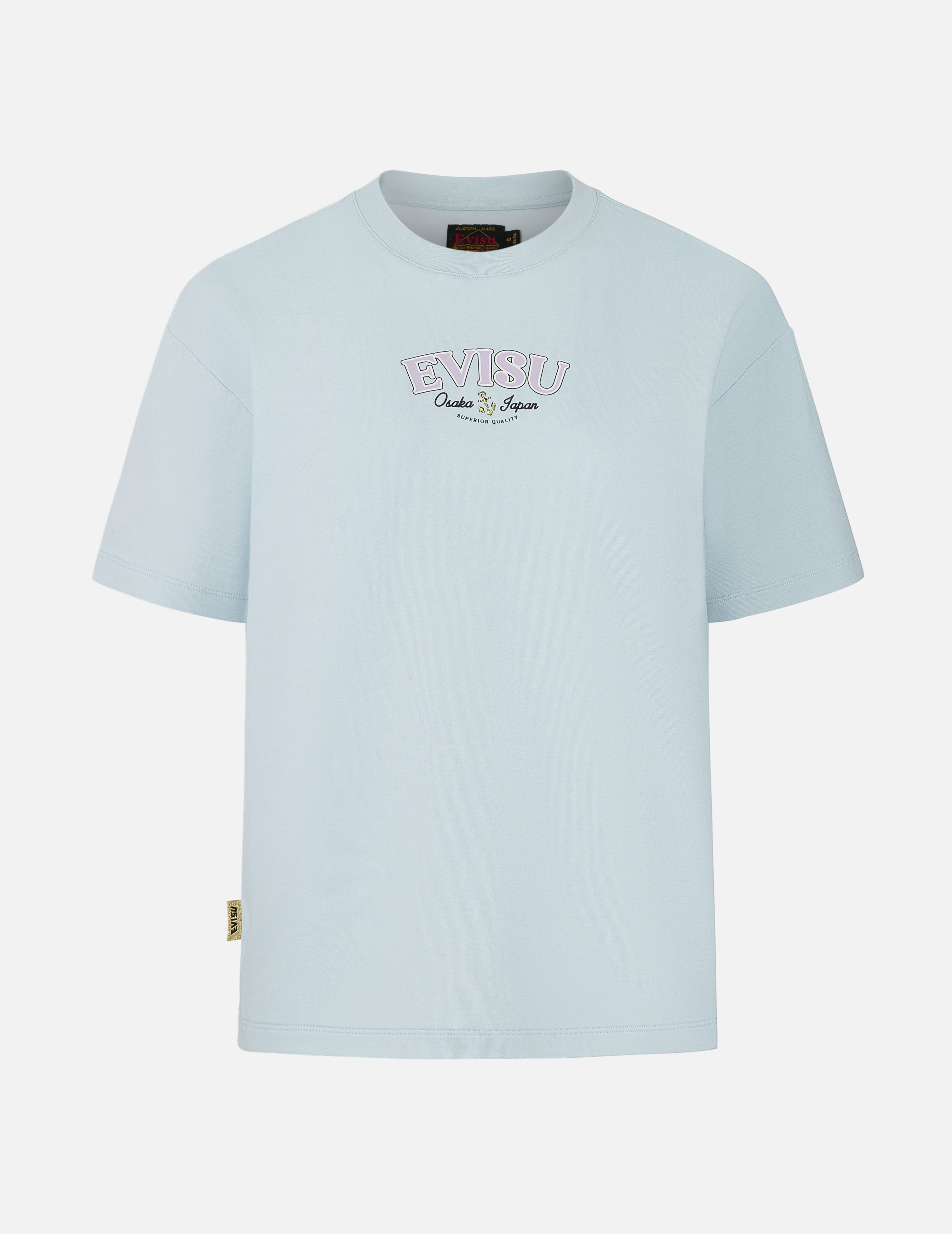 Twisted Rope and Daicock Anchor Print Oversized T-Shirt - 2