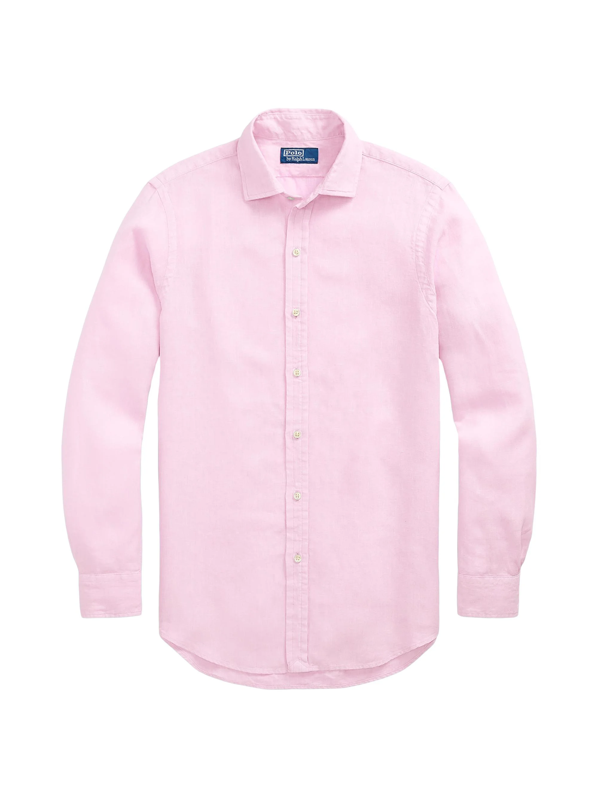 Men's Classic-Fit Linen Shirt - Carmel Pink - 1