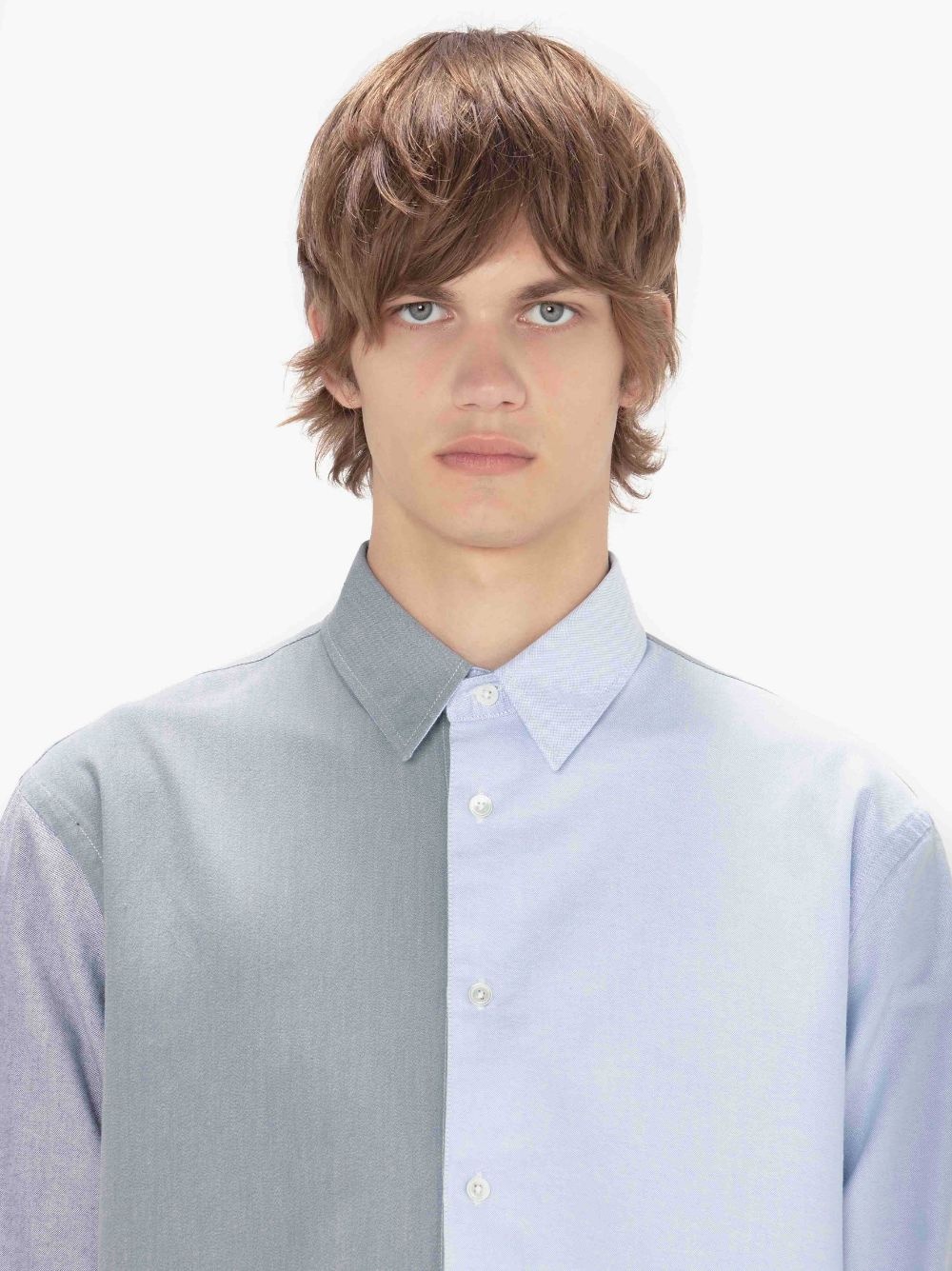 CLASSIC FIT PATCHWORK SHIRT - 5