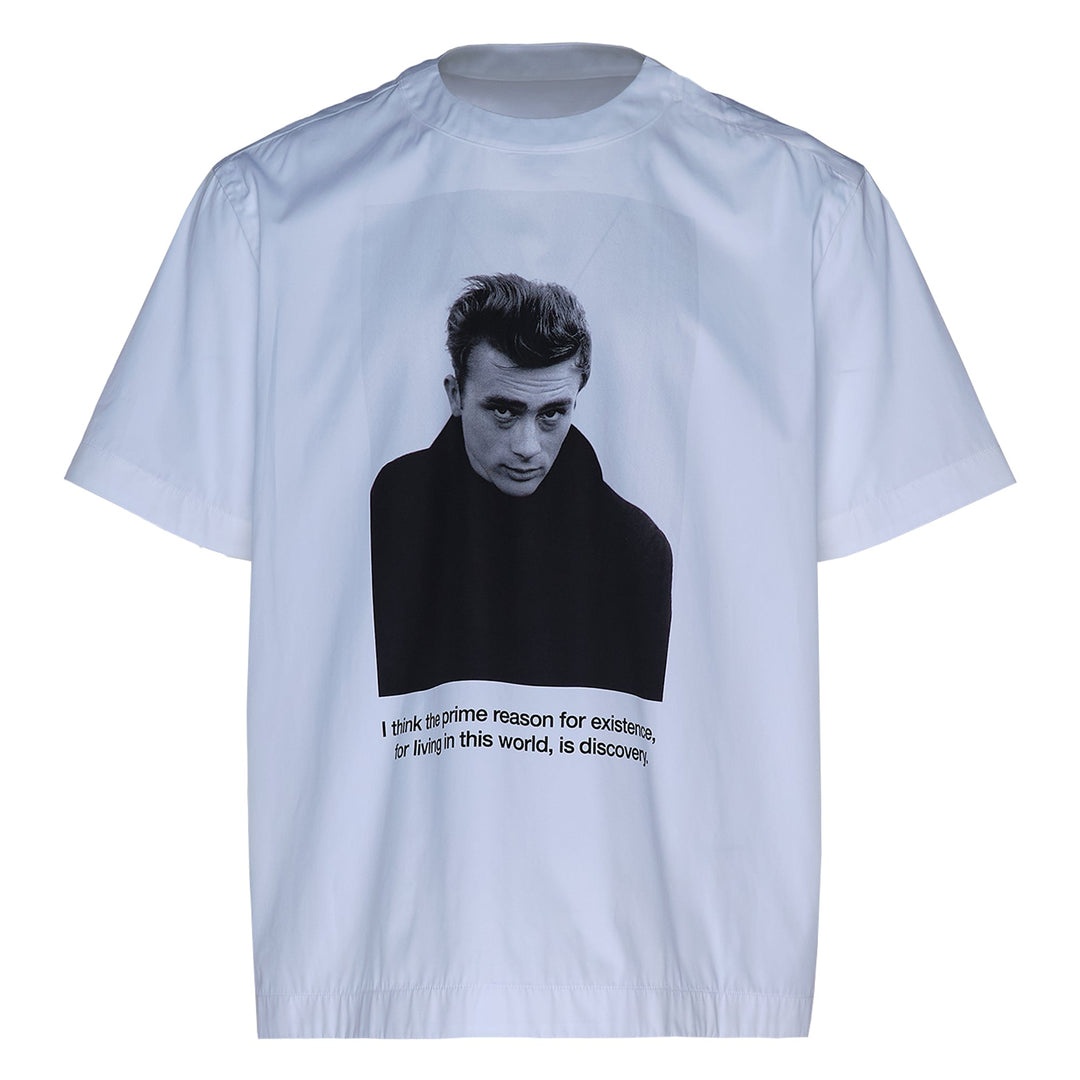 新品 sacai James Dean Cotton Poplin Shirt sacai James Dean Cotton Poplin Shirt | REVERSIBLE