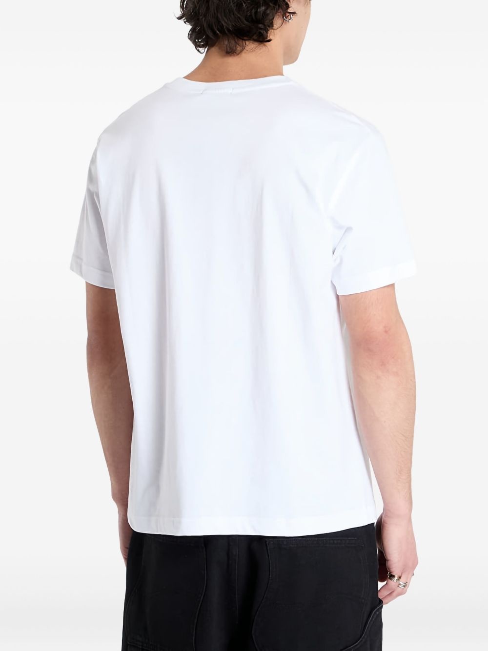 logo-print T-shirt - 6