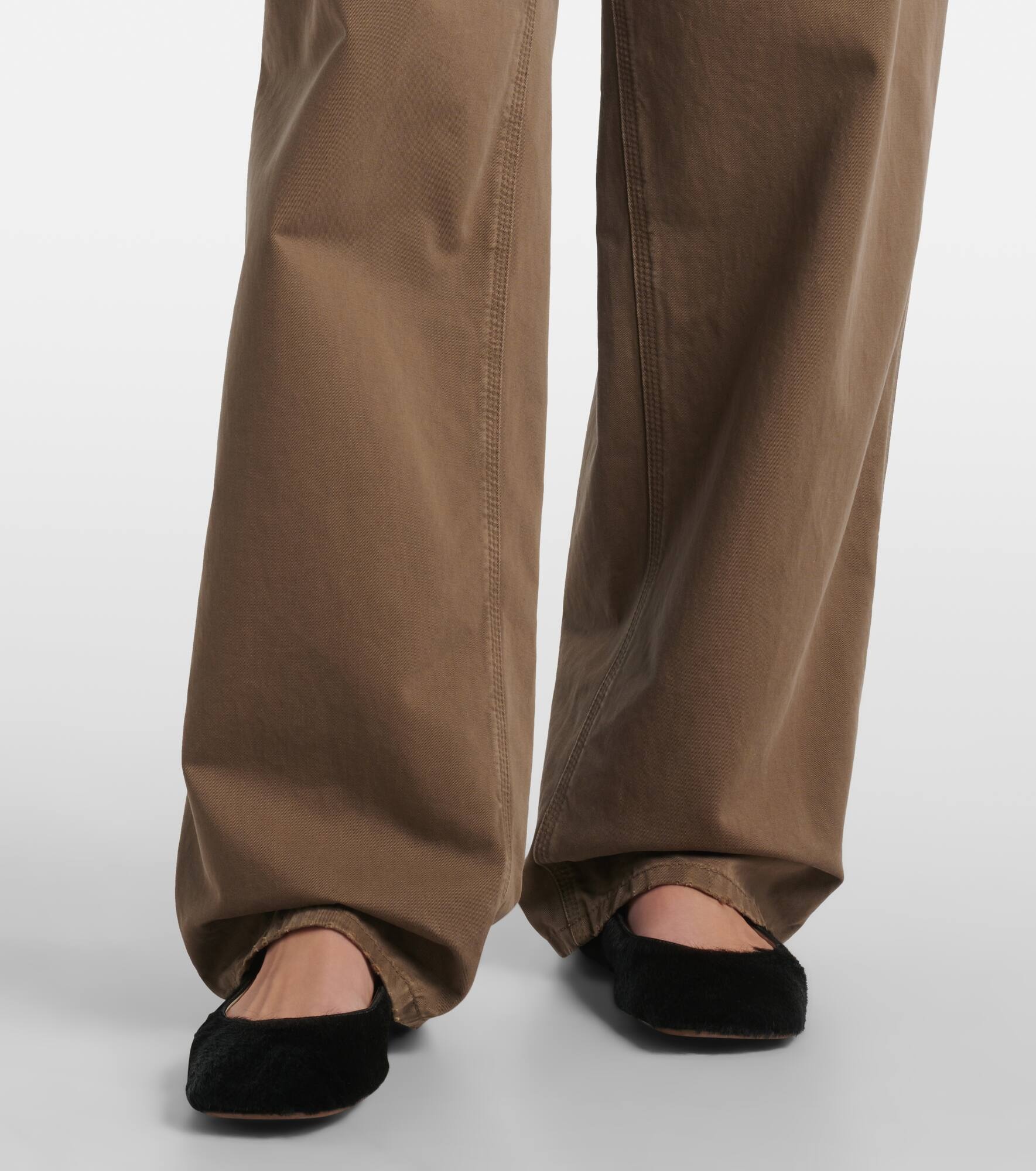 Sharka cotton wide-leg pants - 5