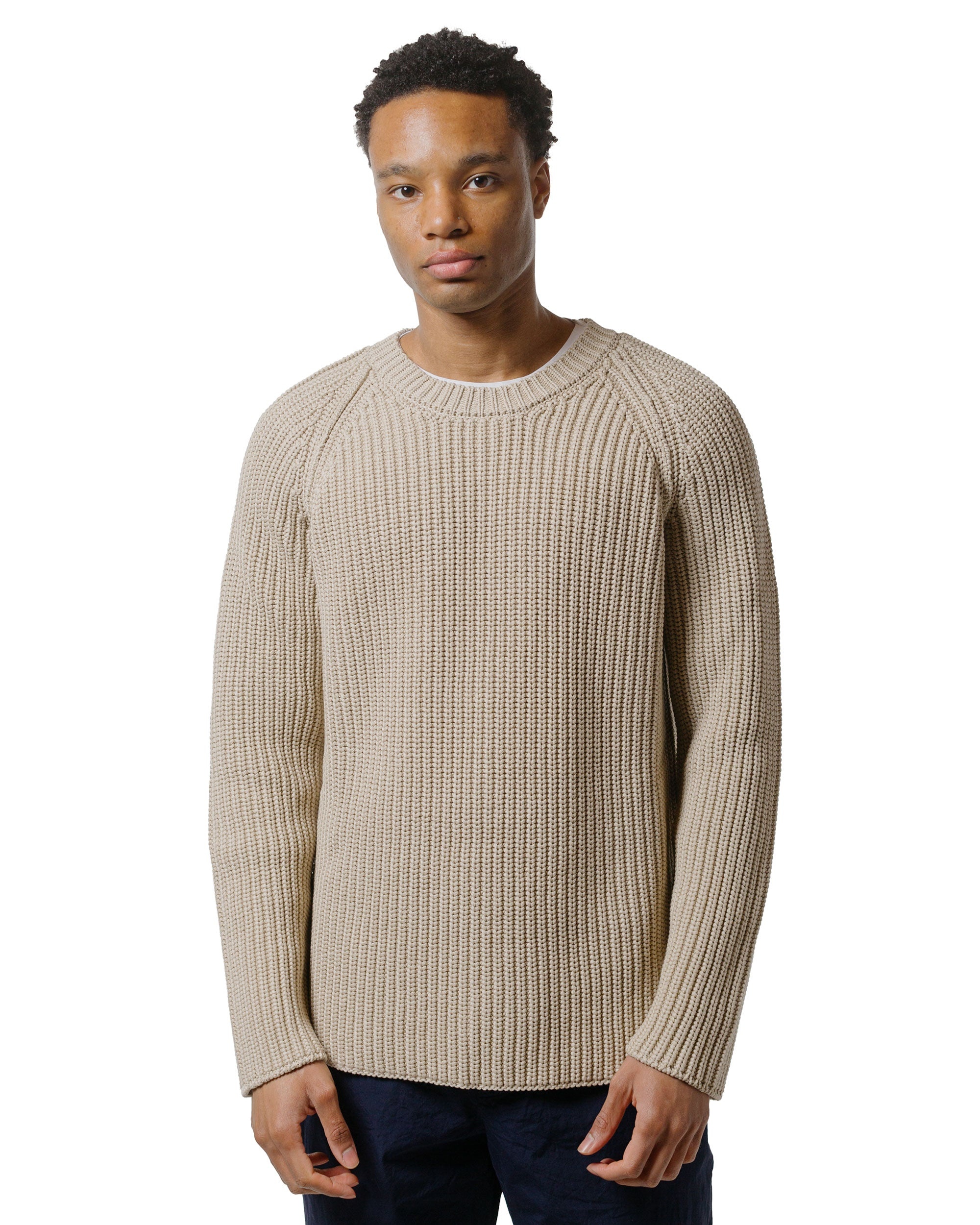 Pannocchia Sweater Crepe Cot Concrete - 2
