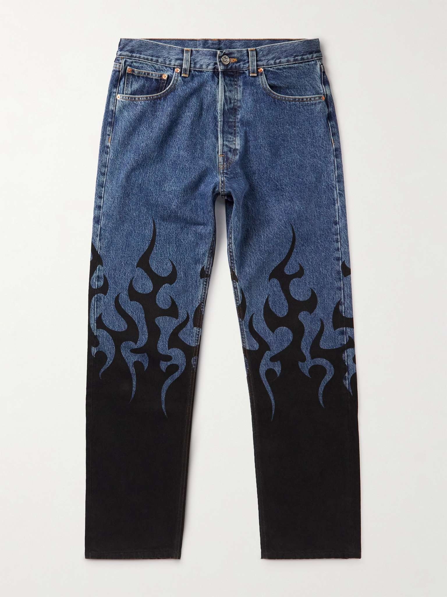 Printed Jeans - 1