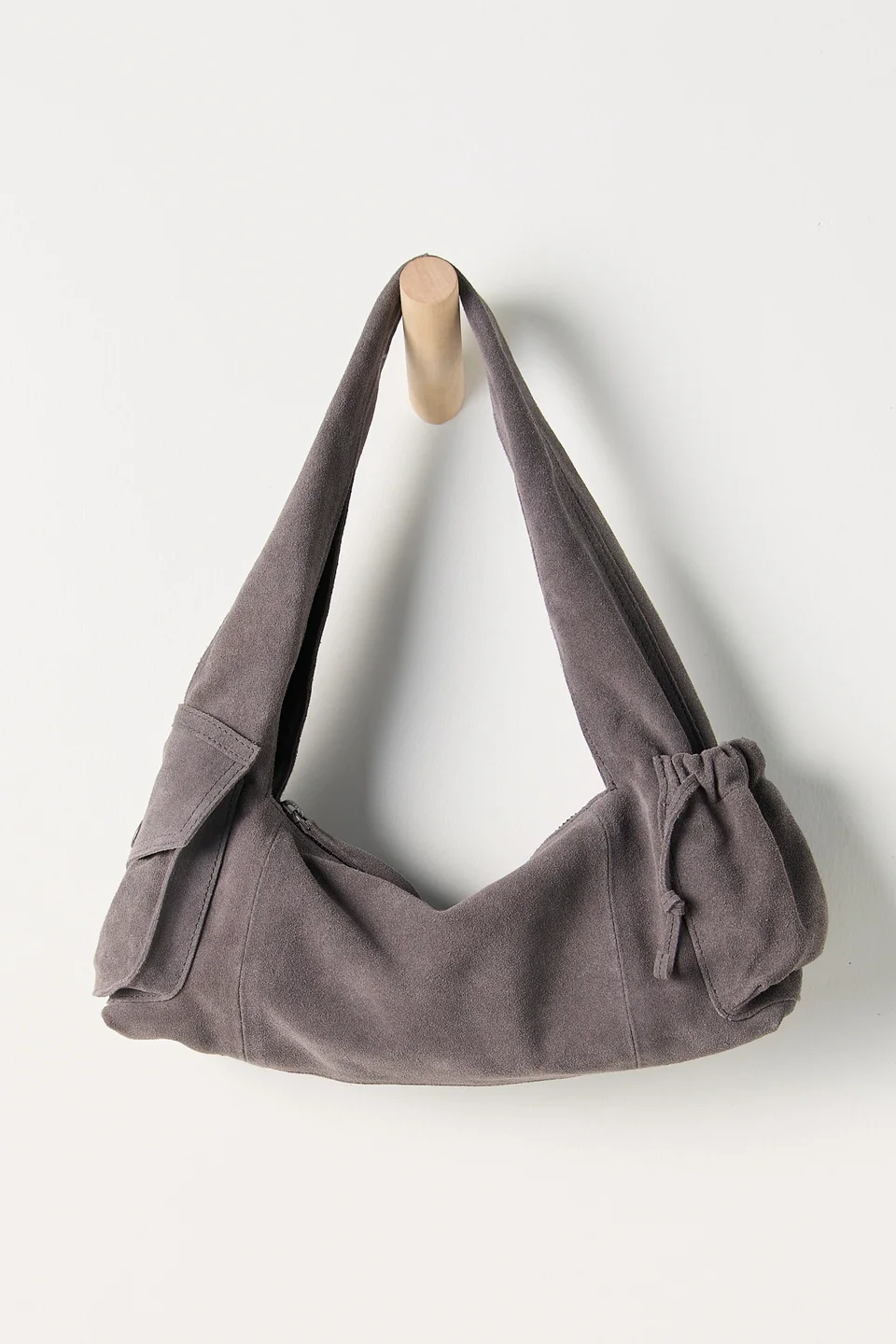Soto East West Suede Shoulder Bag - 1
