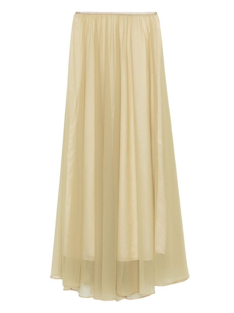 elasticated-waistband skirt 1