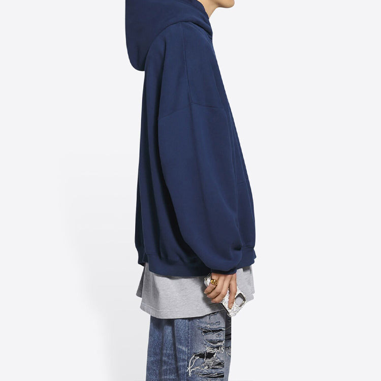 Balenciaga Pride Hoodie Boxy Fit 'Navy' 651799TLV548561 - 5
