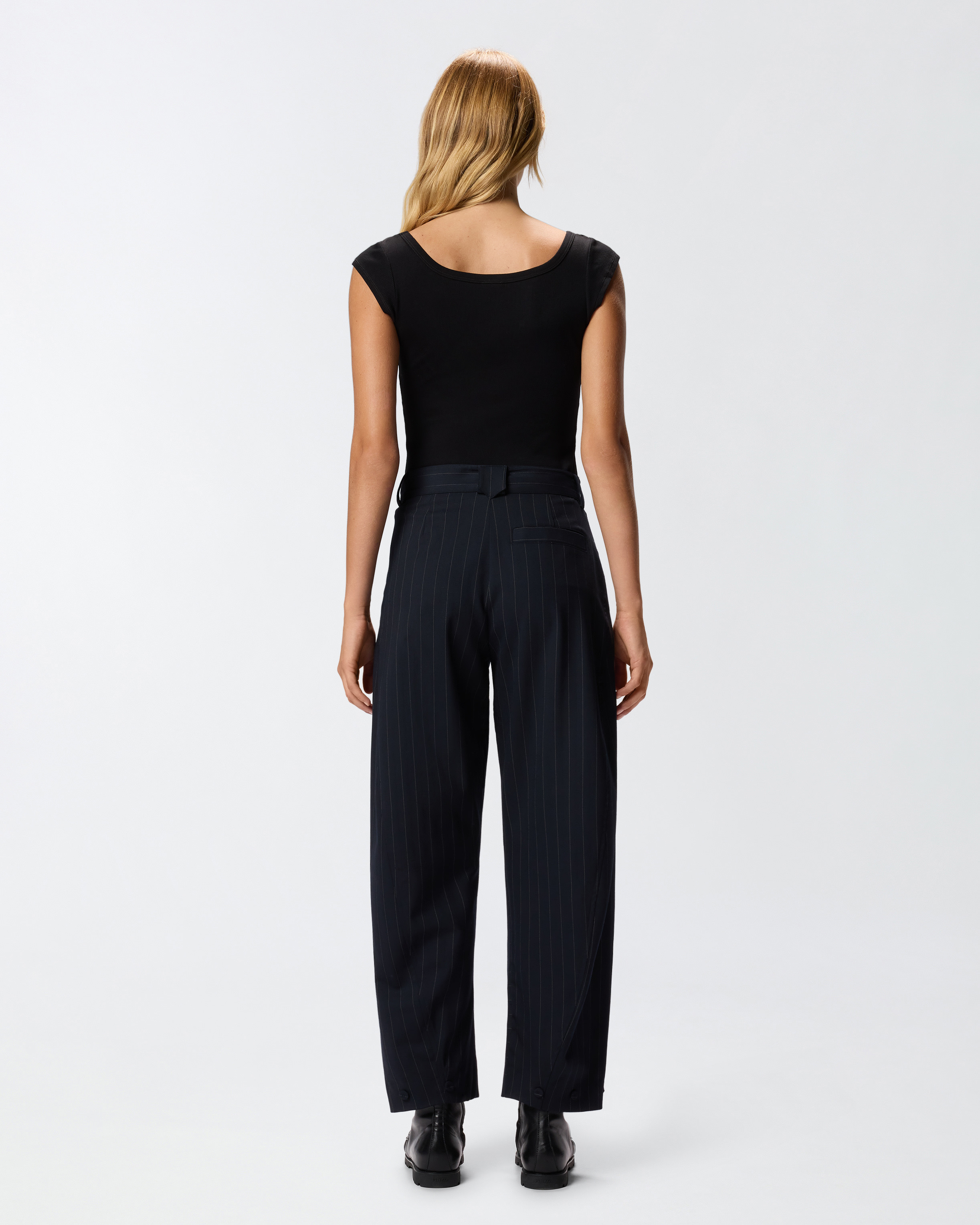 RIBBED TOP WITH LOVE BIRDS LOGO - 4