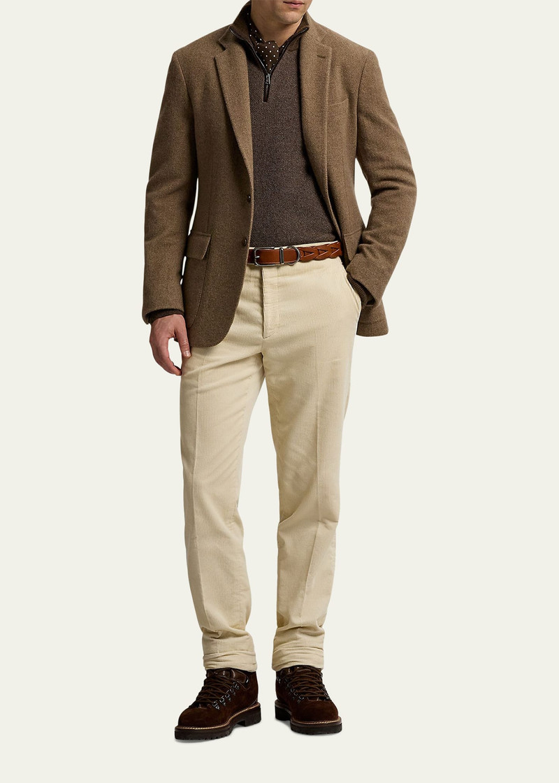 Ralph Lauren Men's Waist-Tab Straight Fit Cotton Corduroy Pants outlook