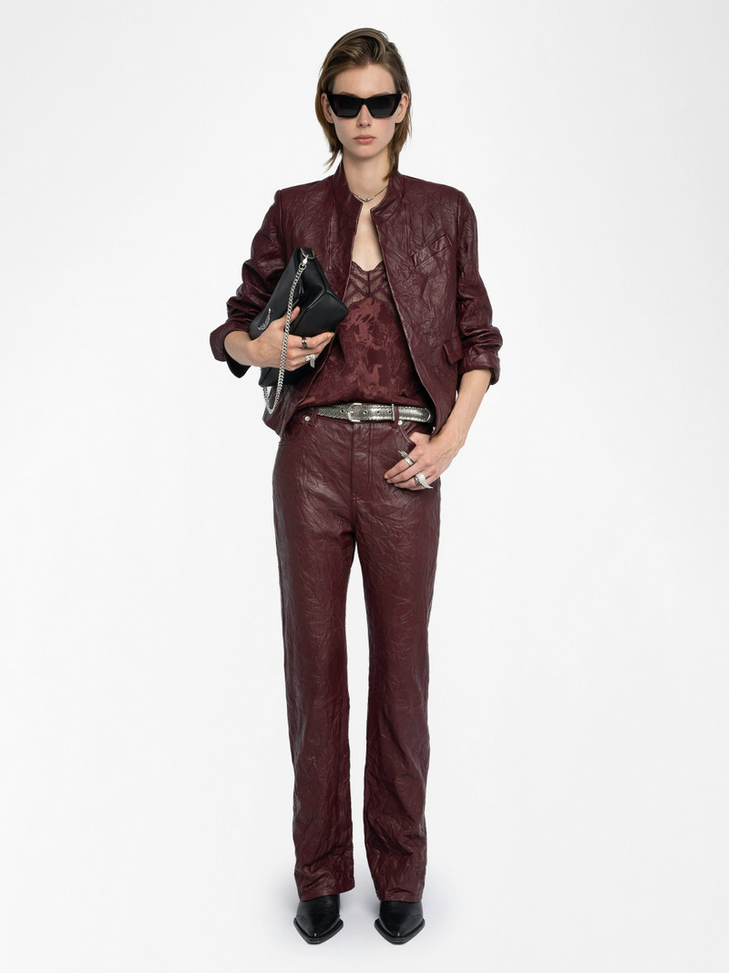 Zadig & Voltaire Evy Leather Pants outlook