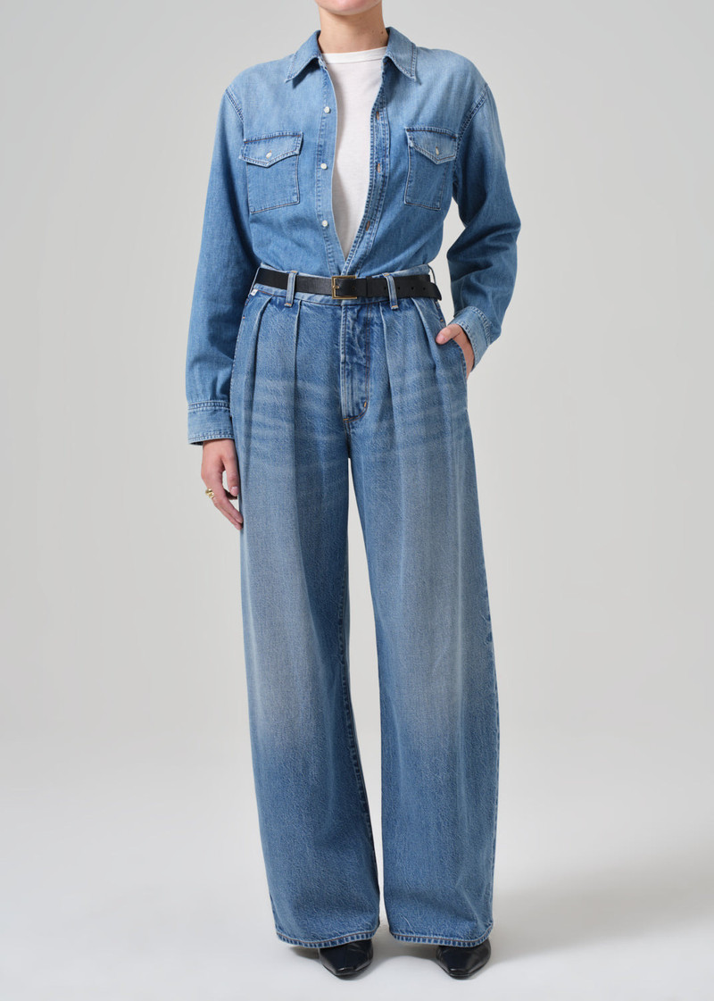 Petra Pleated Trouser In Nensi 1