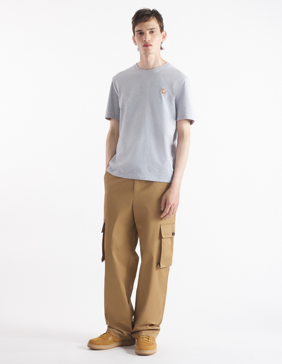 CHILLAX FOX PATCH REGULAR TEE-SHIRT - 2