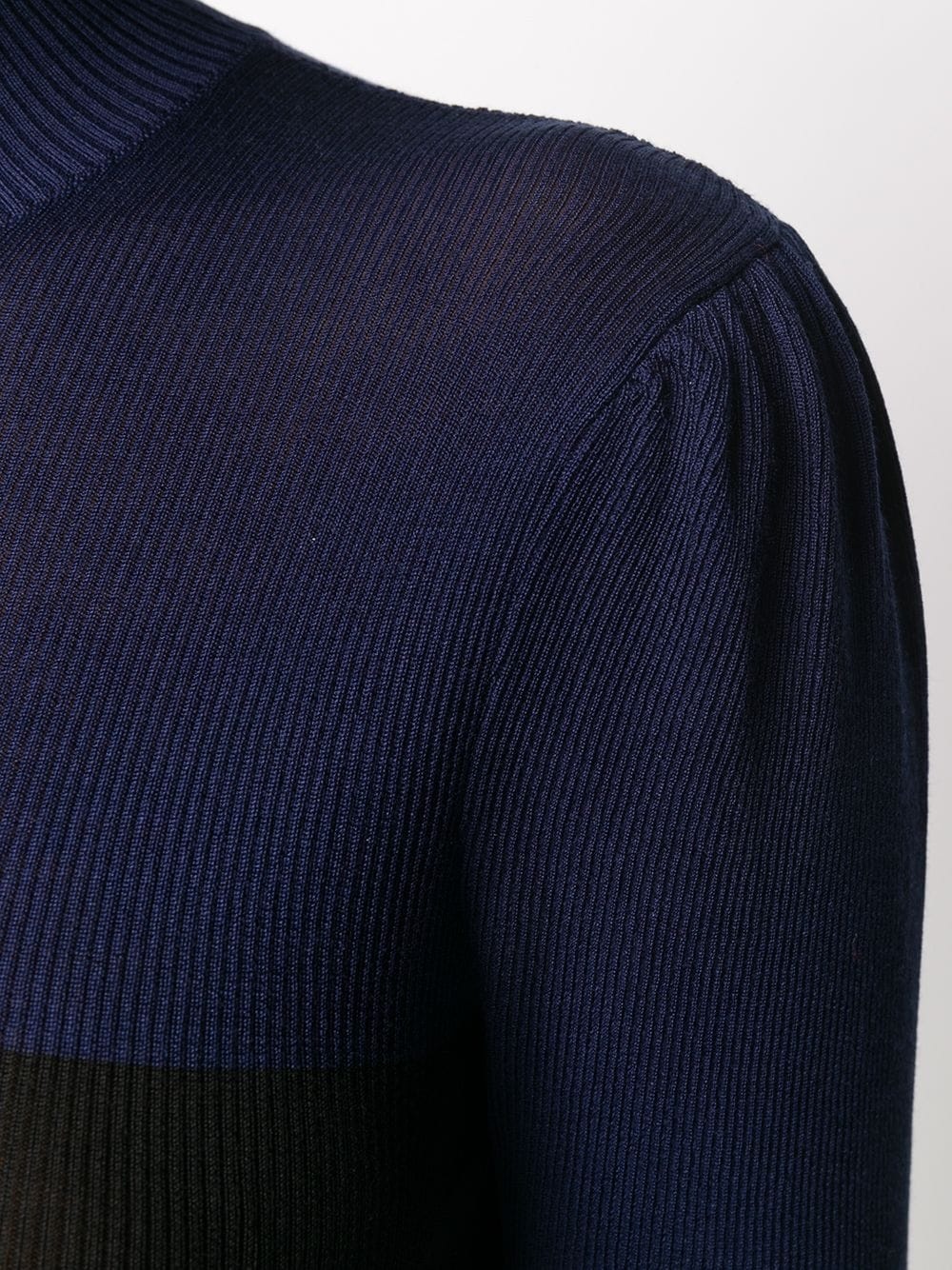 high-neck ribbed jumper - 5