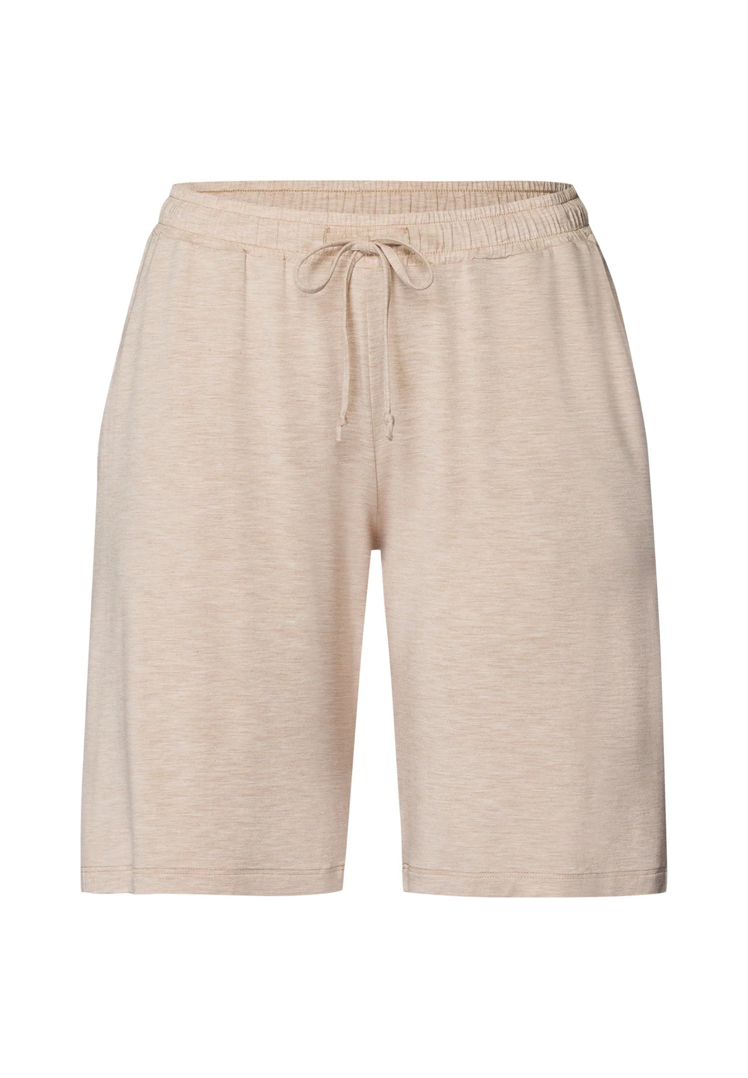 Natural Elegance Drawstring Lounge Shorts - 1