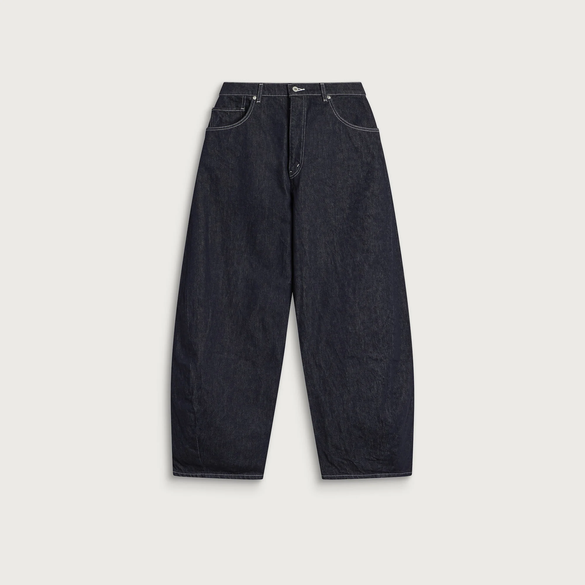 Comme des Garçons Homme Cotton Reative Wide Leg Jeans - 1