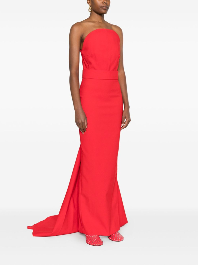 Citra belted fishtail maxi dress 3