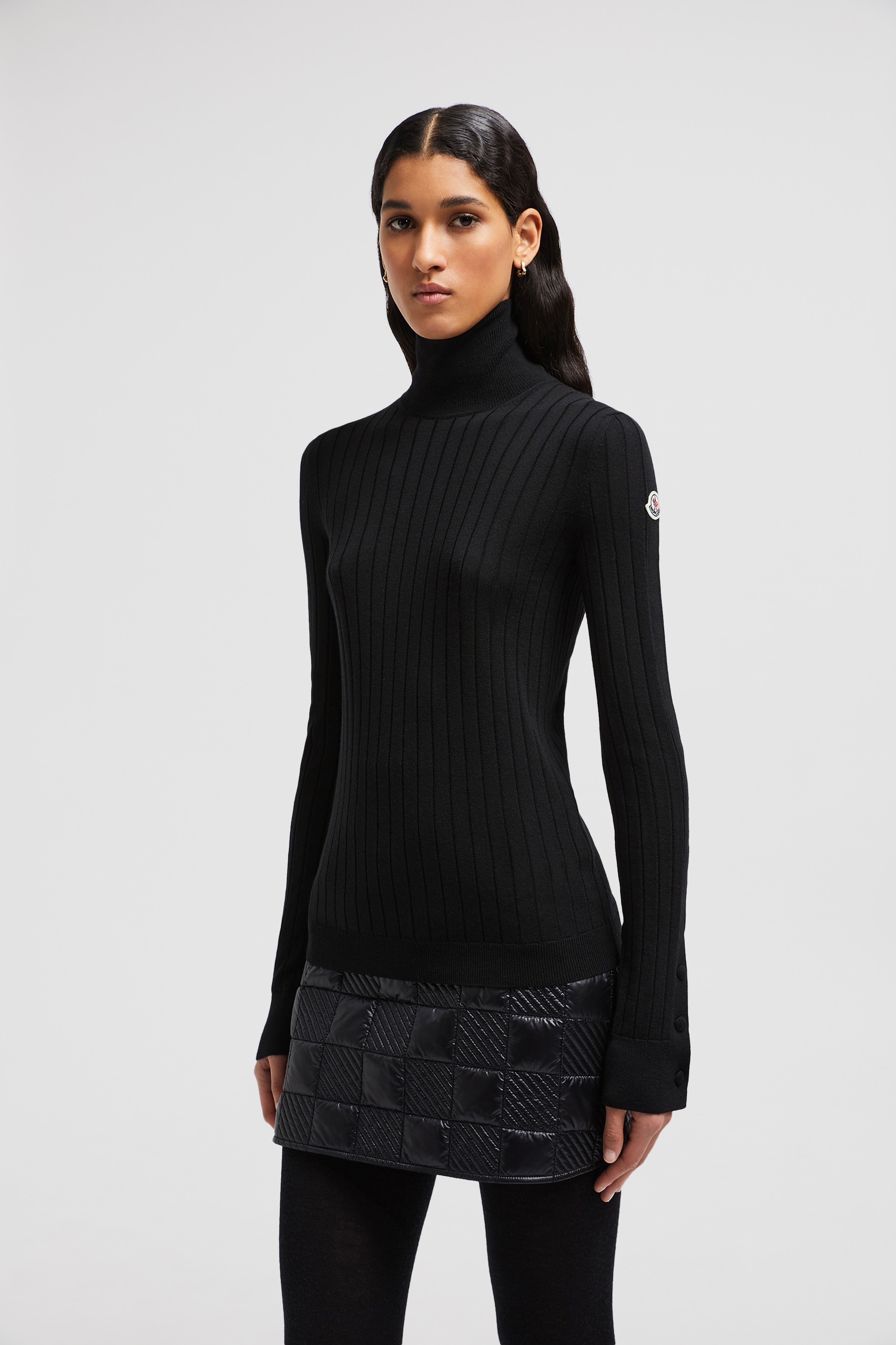 Wool & Cashmere Turtleneck Sweater - 3