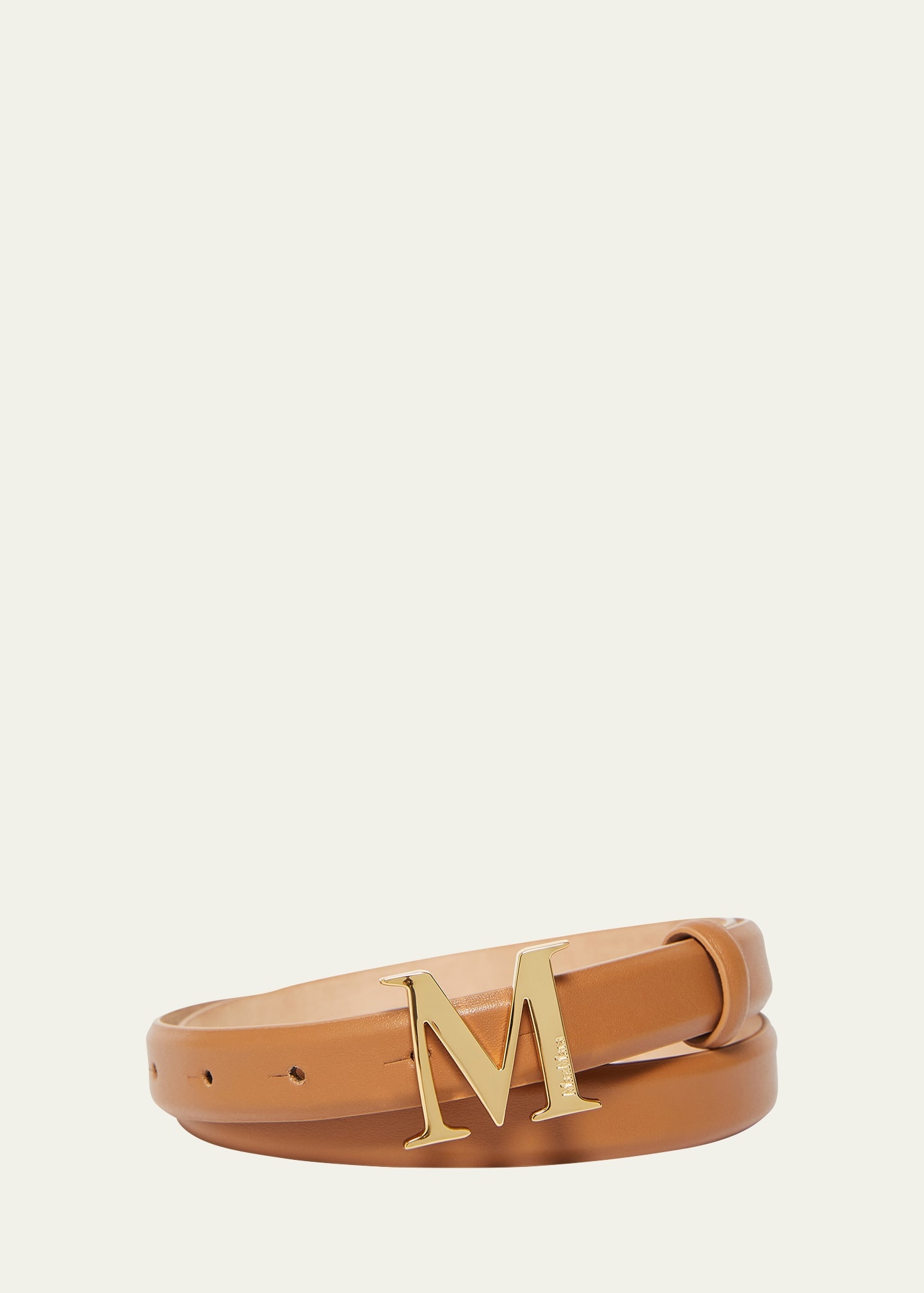 MClassic20 Brown Leather Belt - 1