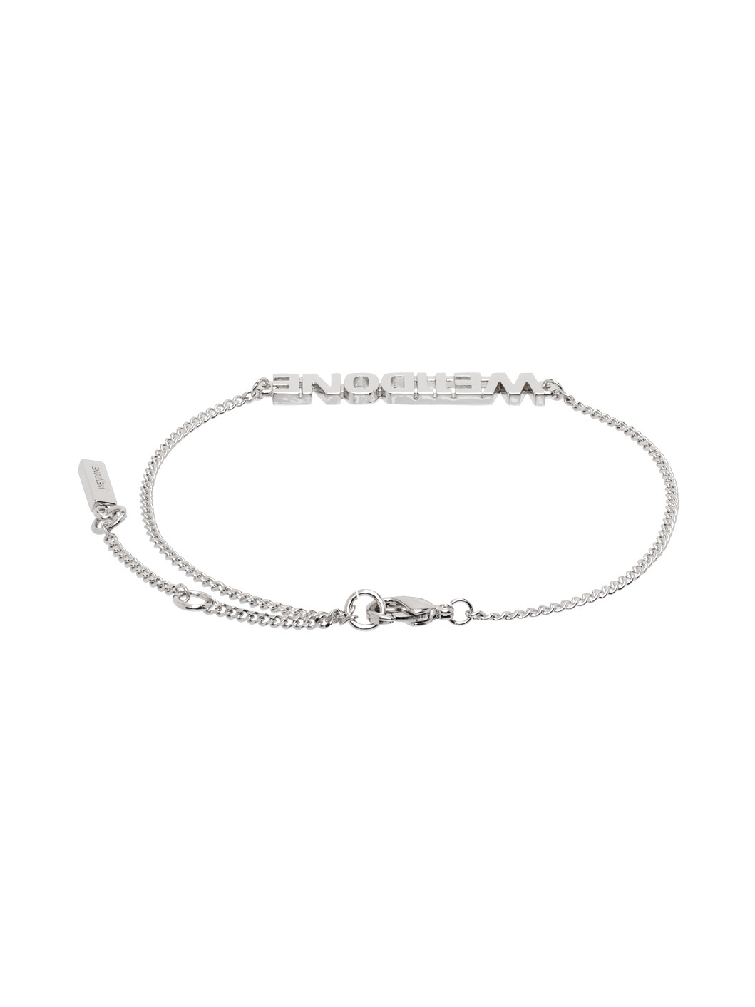 Silver Lettering Bracelet - 2
