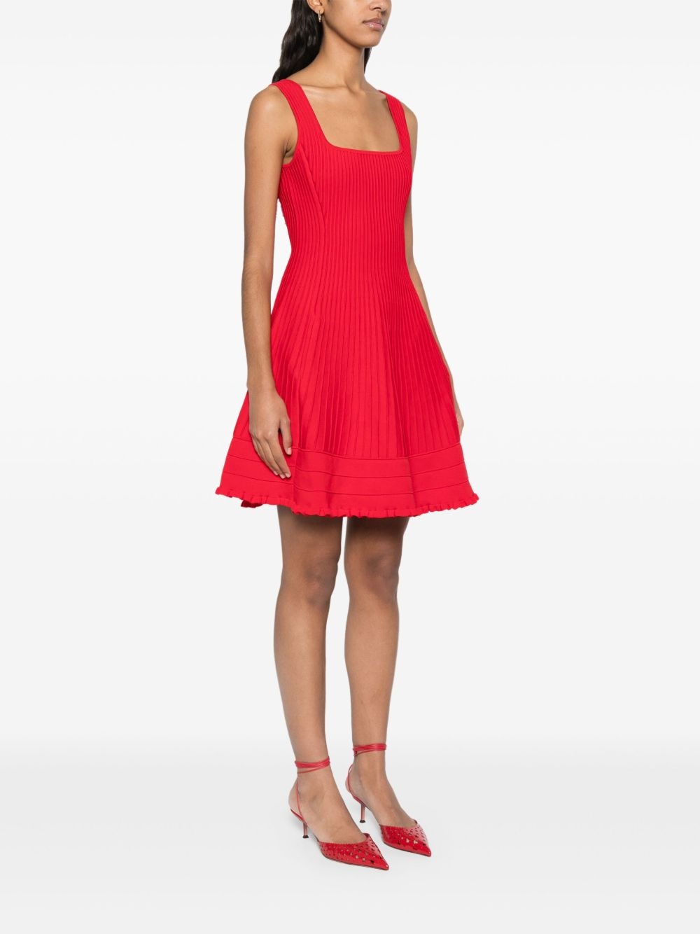 knitted mini dress - 3