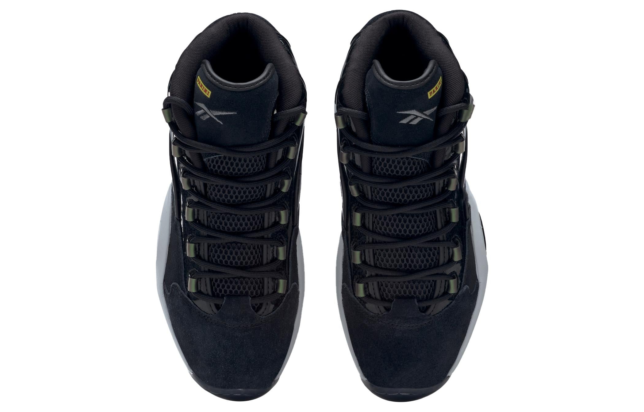 Reebok Question Mid x Panini 'Black Pulsar Prizm' HQ4135 - 4