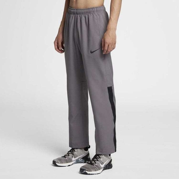 Nike DRI-FIT Quick Dry Training Sports Long Pants Gray 927381-036 - 4