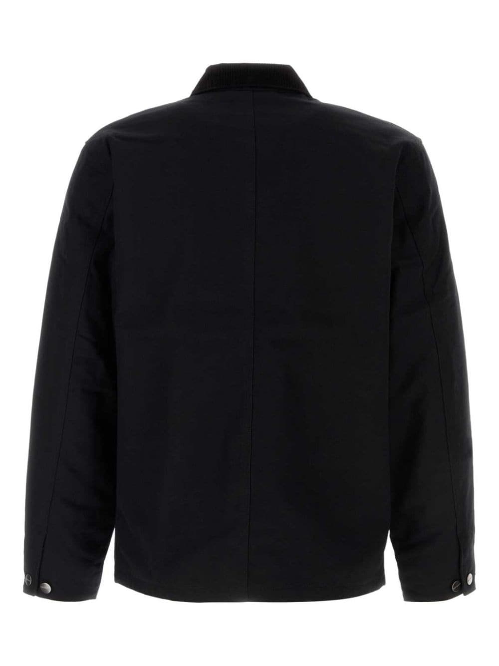 Michigan press-stud cotton shirt jacket - 2