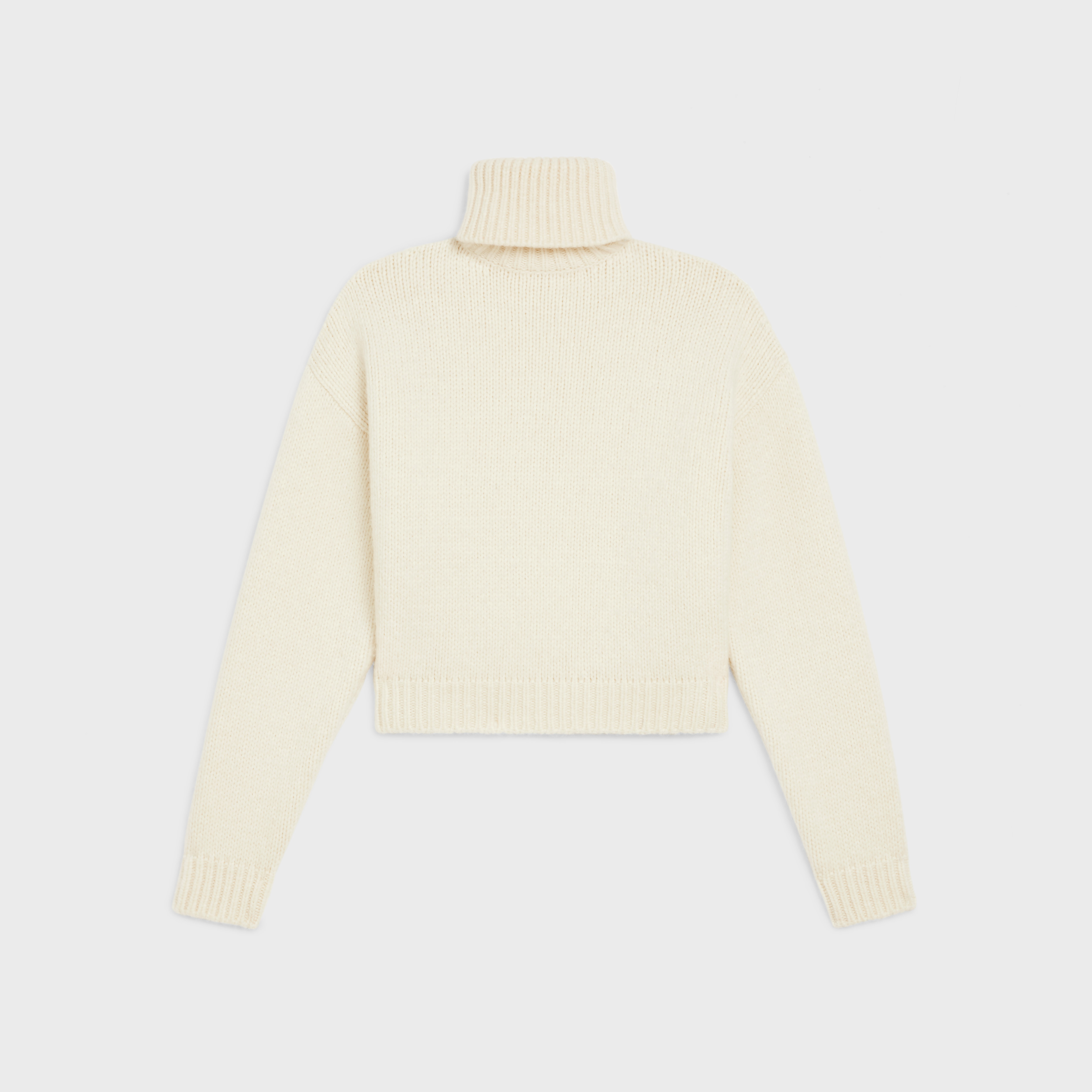 Triomphe turtleneck sweater in Alpaca wool - 2