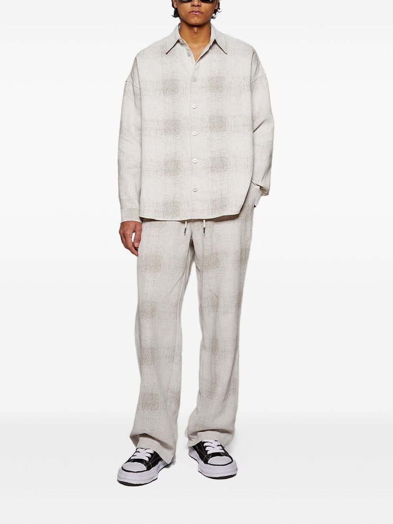MISBHV plaid button-up shirt outlook