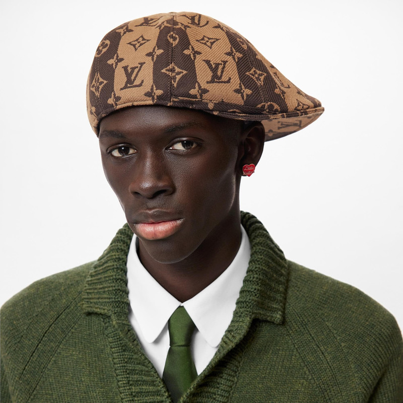Louis Vuitton LV Made Stripe Flat Cap | REVERSIBLE