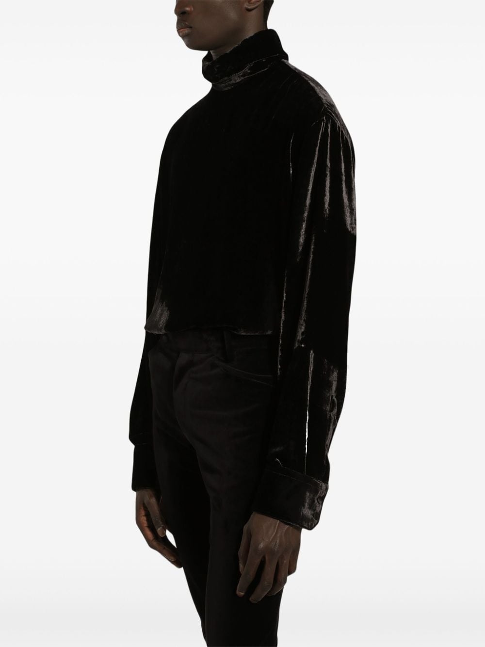 velvet shirt - 5