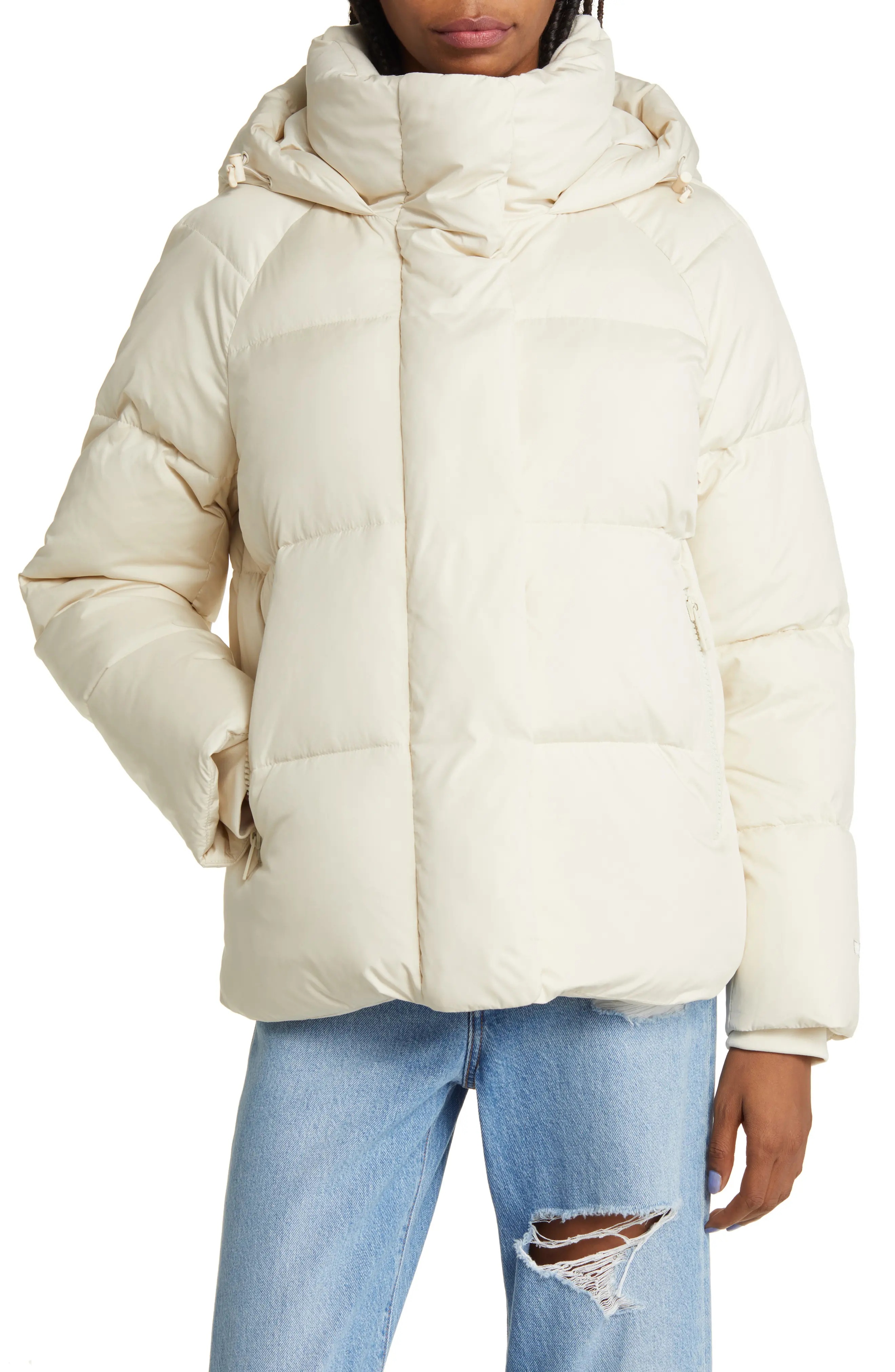 Hooded Puffer Jacket - 1