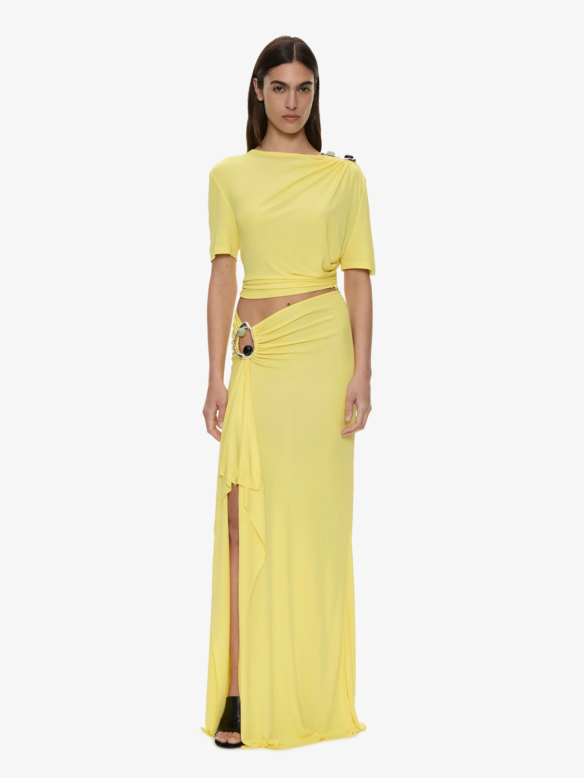 Orica Crystal Cascade Jersey Skirt - 1