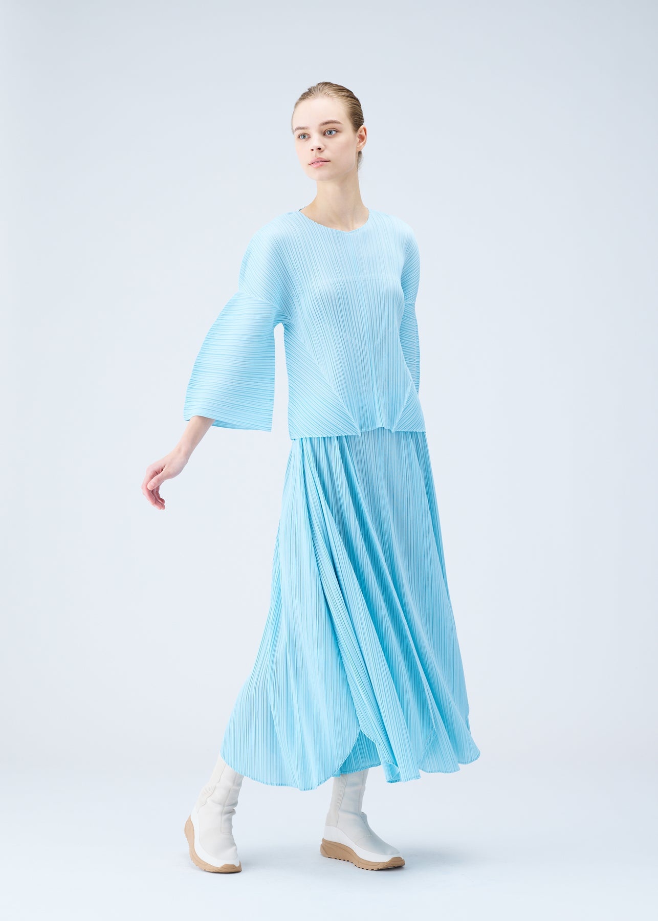 Pleats Please Issey Miyake FROZEN FLOWER TOP | REVERSIBLE