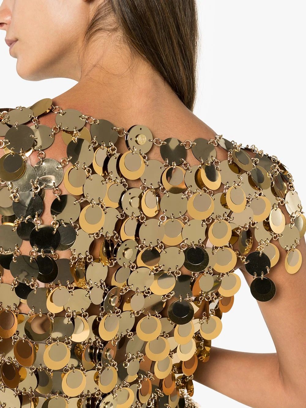 chainmail mini dress - 5
