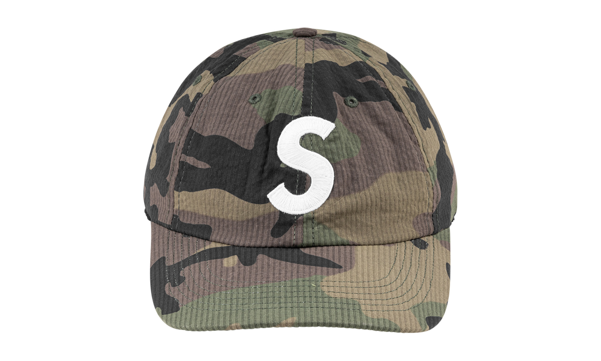 帽子 Supreme Seersucker S Logo 6-Panel Supreme Seersucker S Logo 6-Panel (SS24) - $54