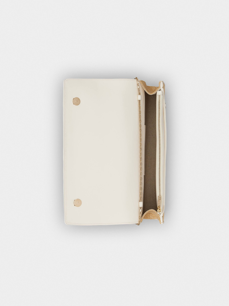 Belle Vivier Clutch in raffia 4