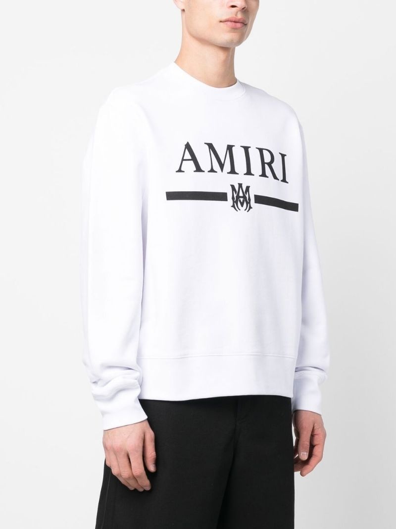 logo-print cotton sweatshirt - 3