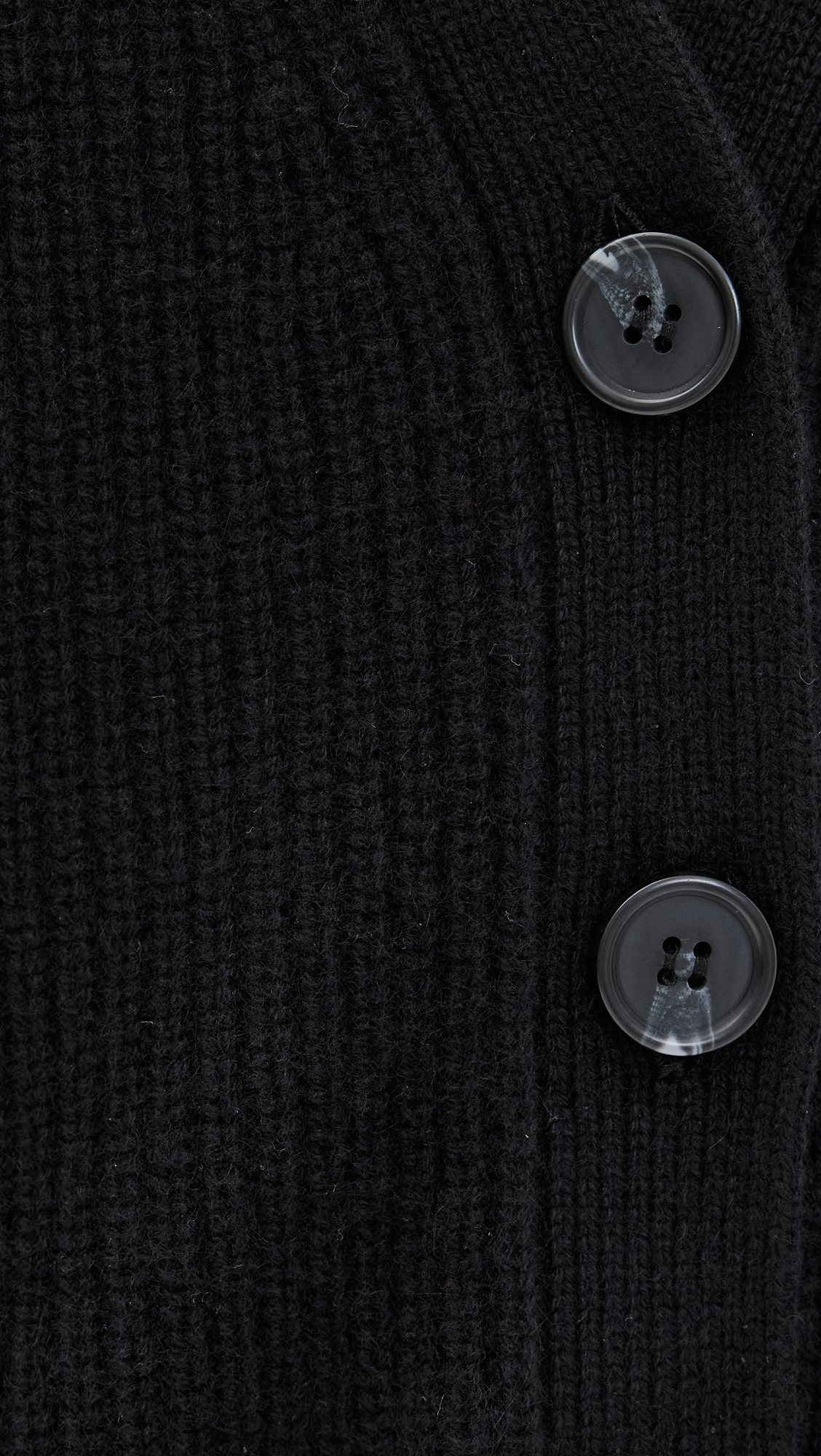 Cropped Cashmere Cocoon Cardigan - 5