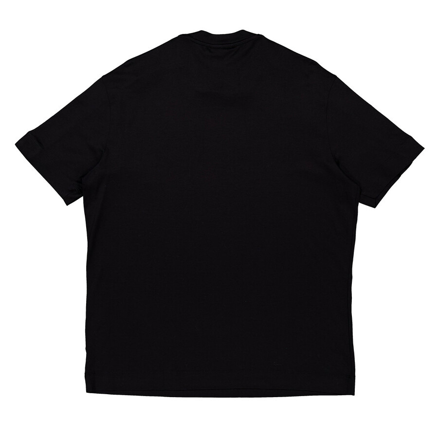 Emporio Armani Logo Tape Lyocell-Blend T-Shirt - 6