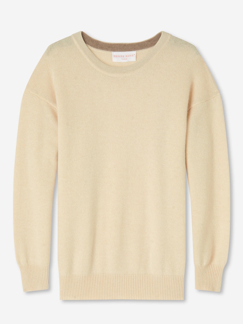 Women's Relaxed Sweater Daphne Cashmere Cream - 1