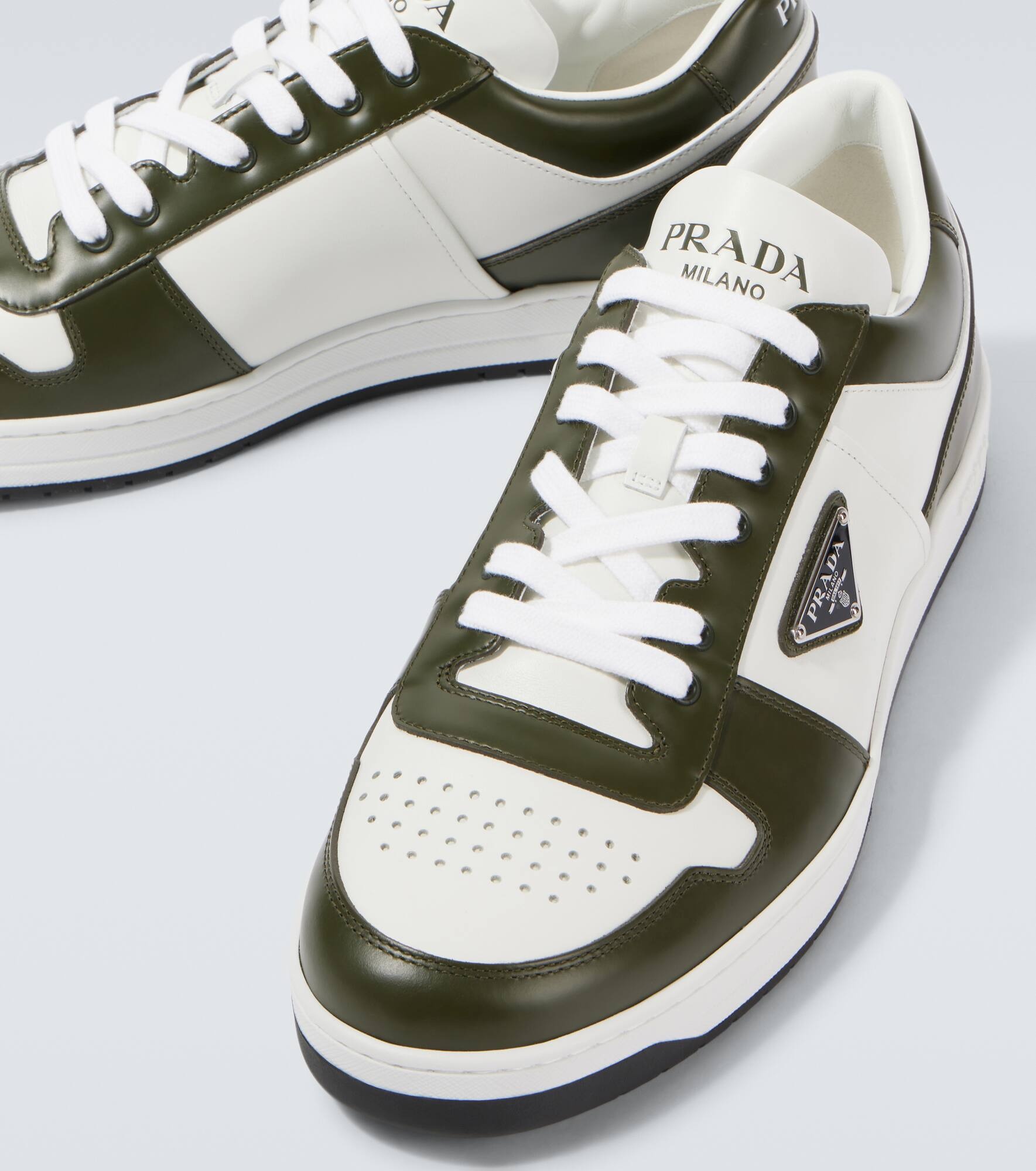Downtown leather sneakers - 3