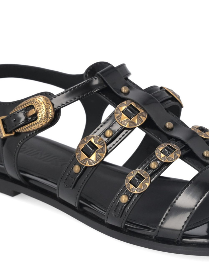 buckle stud-embellished sandals 5