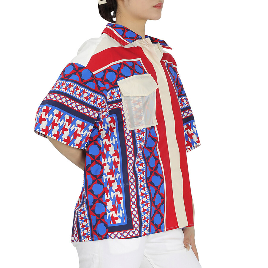 Moncler Ladies 1952 Celi Printed Shirt - 2
