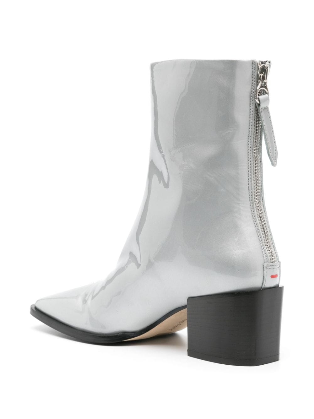 Amina patent leather ankle boots - 3