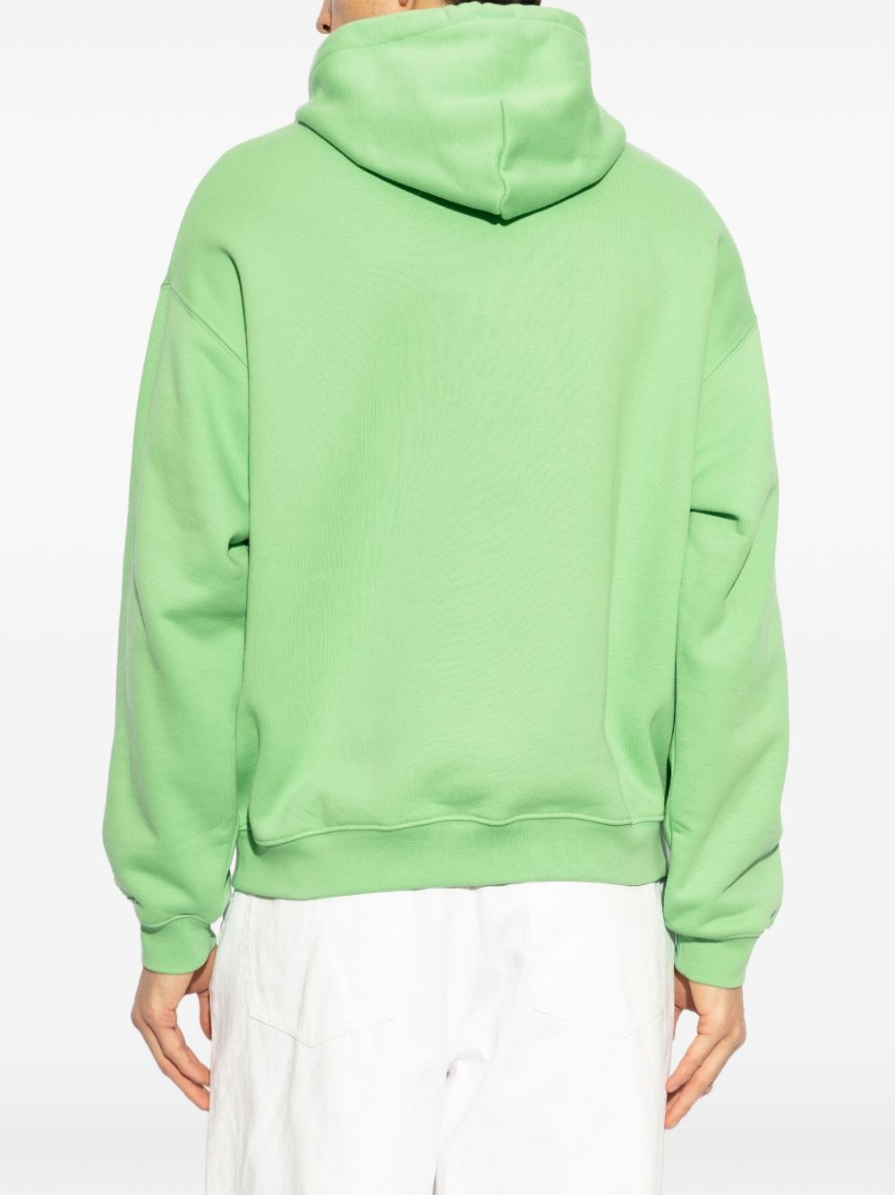 logo-appliqué hoodie - 4