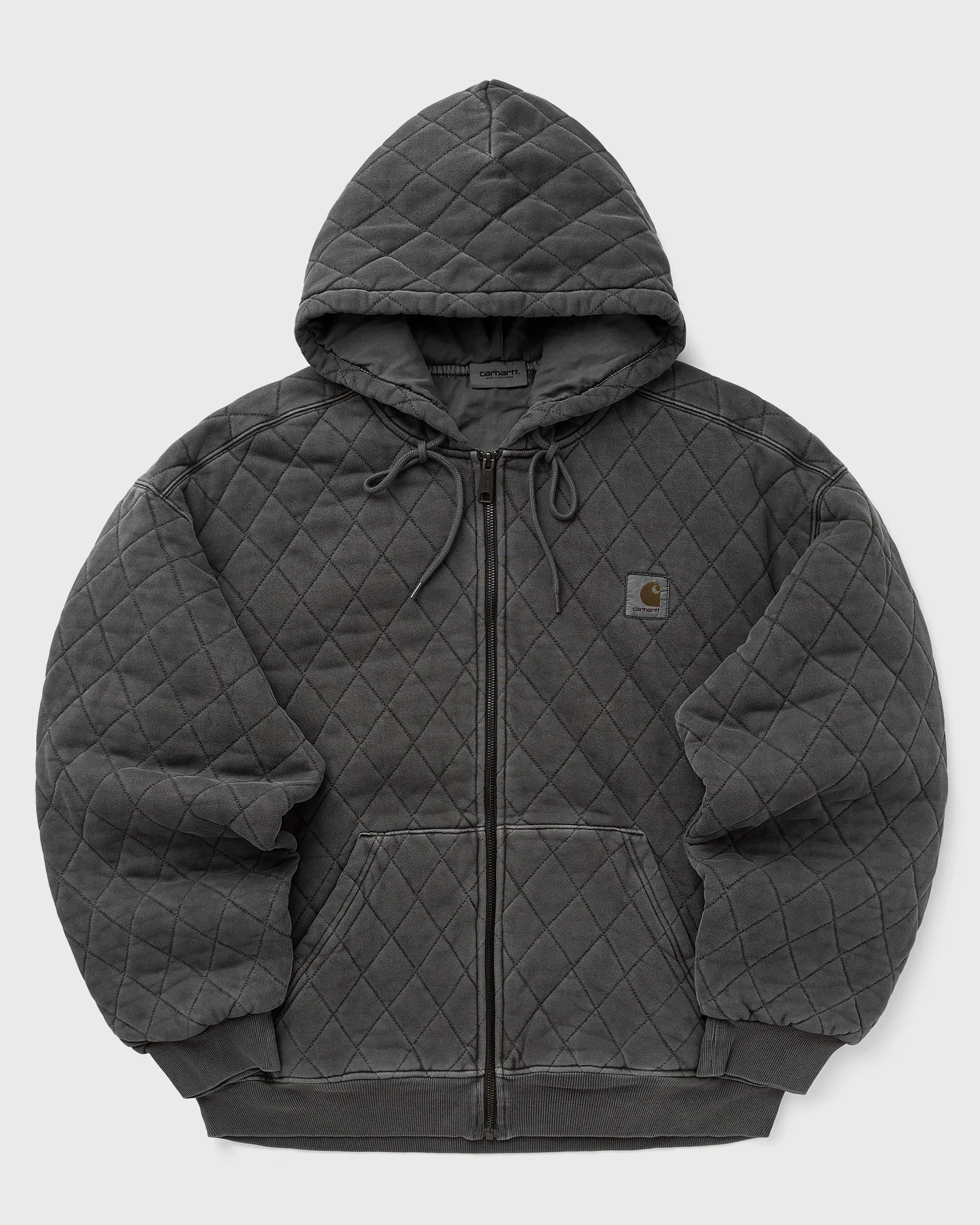 Hooded Vista Quilted Sweat Jacket - 1