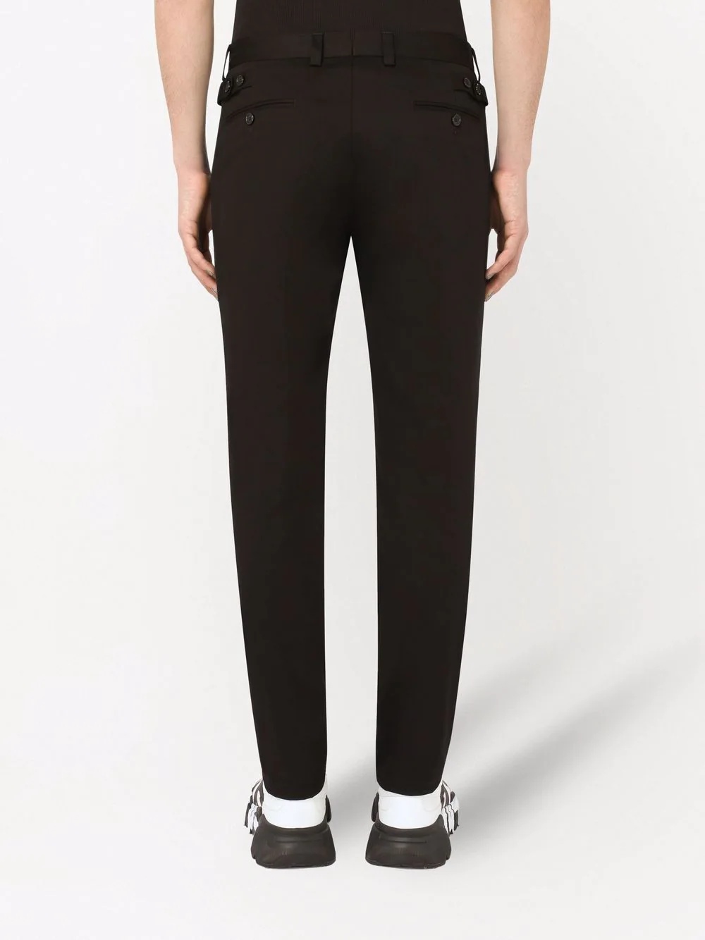 tailored slim-fit trousers - 4