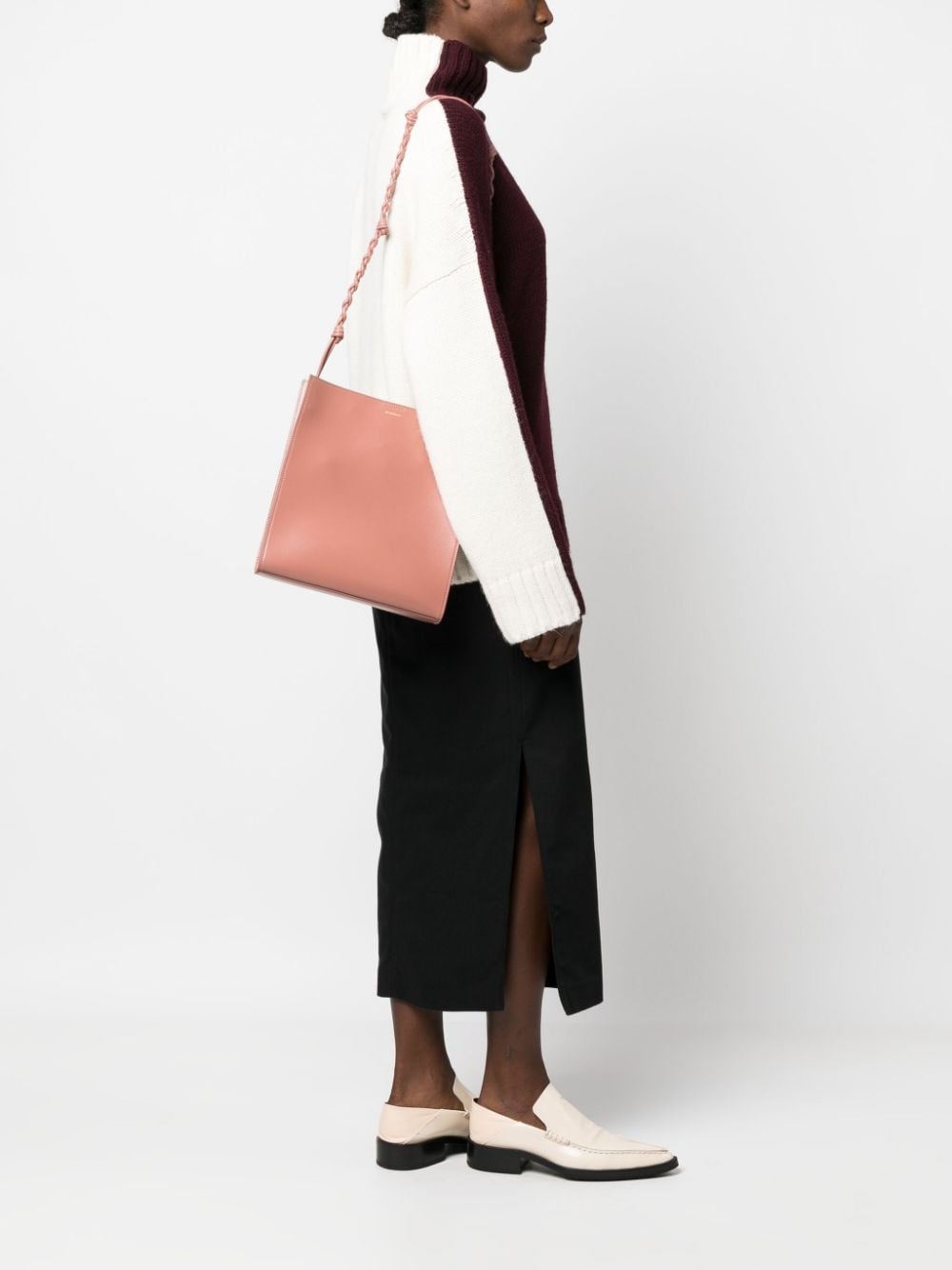 medium Tangle leather shoulder bag - 2