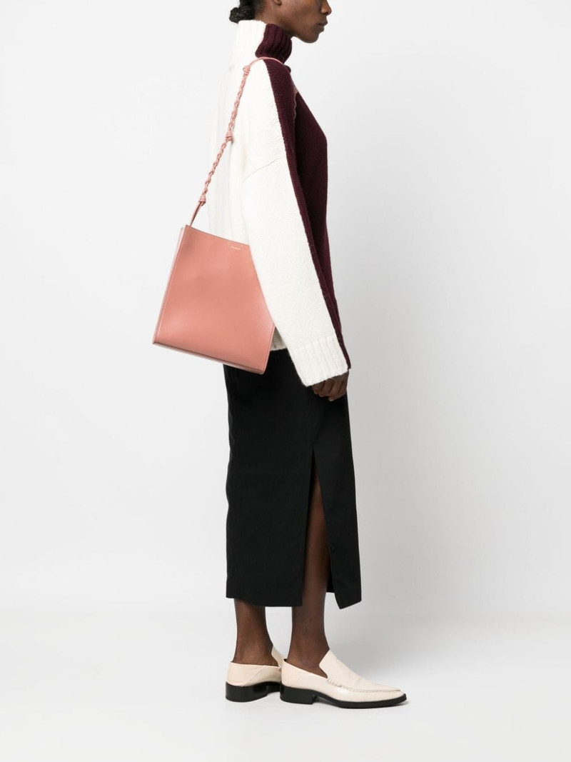 Jil Sander medium Tangle leather shoulder bag outlook
